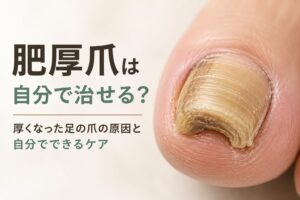 肥厚爪は自分で治せる？